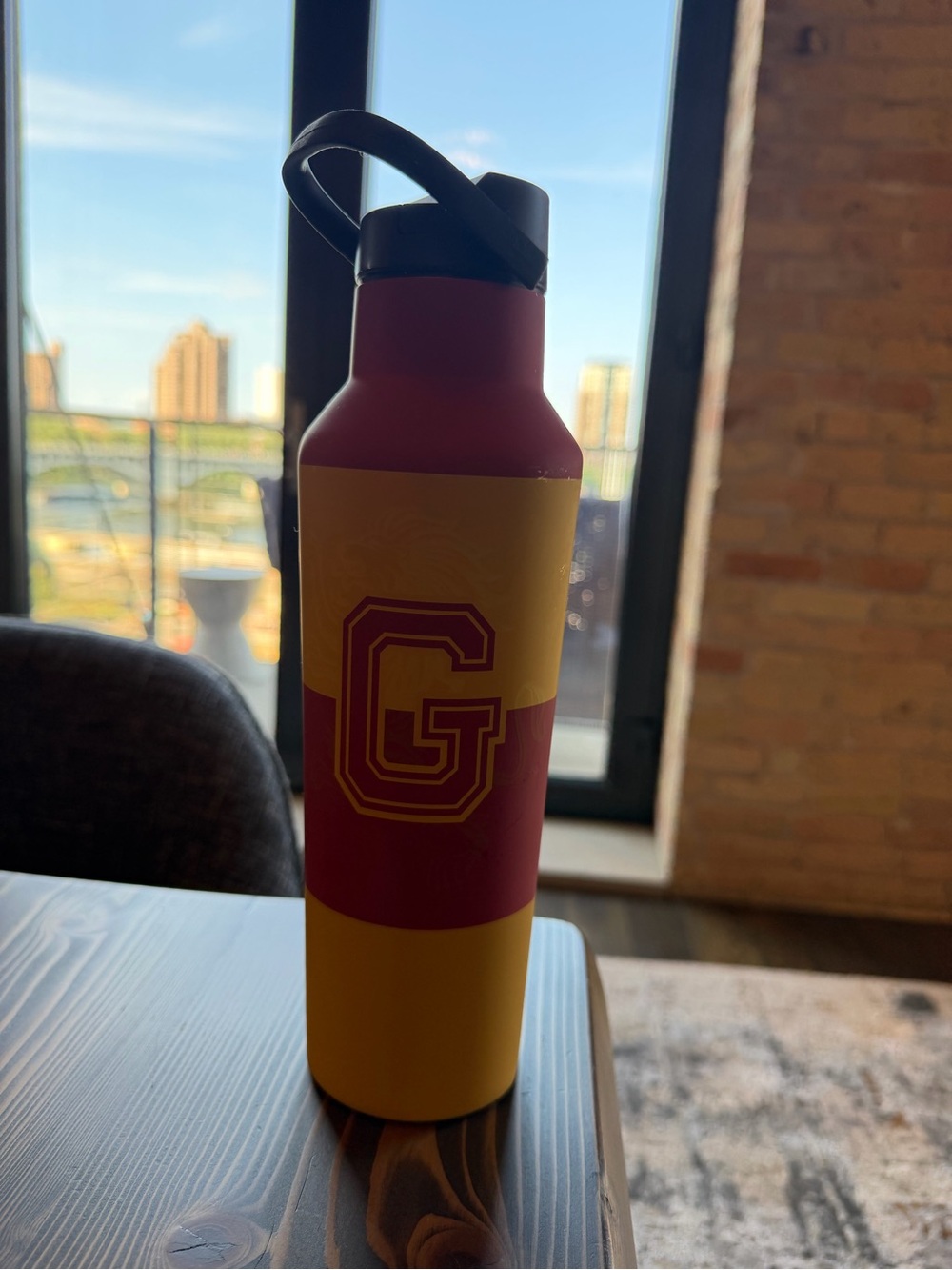 Harry Potter Corkcicle Gryffindor Yellow and Red Insulated WaterBottle